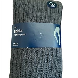 New in package 2 large blk tights 1 Lg gray tight!